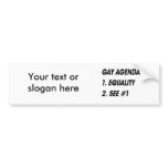 GAY AGENDA - EQUALITY