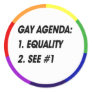 GAY AGENDA - EQUALITY
