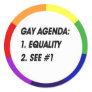 GAY AGENDA - EQUALITY