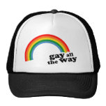 Gay all the Way Mesh Hats