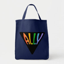 Gay Ally Triangle Bag