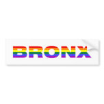Gay Bronx Bumper Sticker