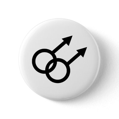 Gay Pinback Button by Thinkdifferent