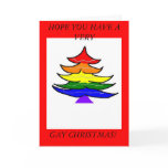 gay christmas greeting cards