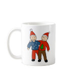 Gay Christmas Couple Mugs
