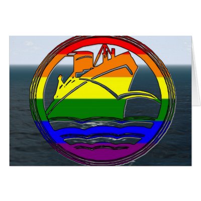 Gay Cruise 1 Greeting Cards by markthaler