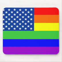 Gay Flag Mouse Pad