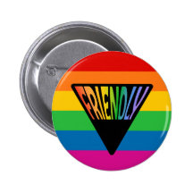 Gay Friendly Triangle Buttons
