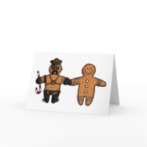 gay gingerbread couple cards