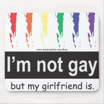 Gay Girlfriend Mousepad