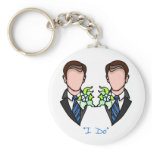 Gay Groom Keychain