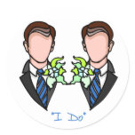 Gay Groom stickers