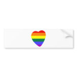 Gay Heart bumper stickers