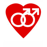 Gay Heart Same-Sex Couple T-Shirt