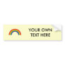 Gay Humor rainbow pride true Bumper Stickers
