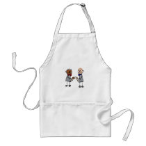 Gay Interracial Couple Apron