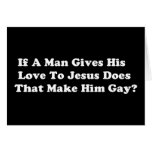 Gay Jesus Cards