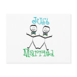 Gay Just Married Post Card