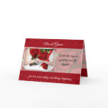 Gay / Lesbian Anniversary Card Red Roses