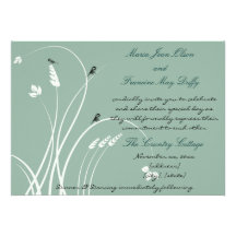 Gay Lesbian Elegant Wedding Invitation