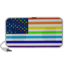 Gay & Lesbian LGBT Flag Portable Speakers