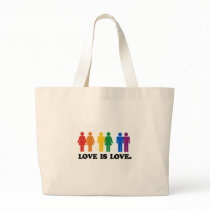 GAY MARRIAGE FLAG CANVAS BAG