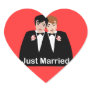Gay Marriage Groom Stickers