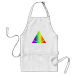 Gay Marriage Rainbow Triangle Aprons