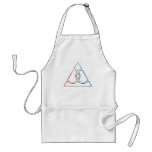Gay Marriage Rainbow Wedding Rings Triangle aprons