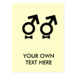 Gay Marriage T-shirt postcards