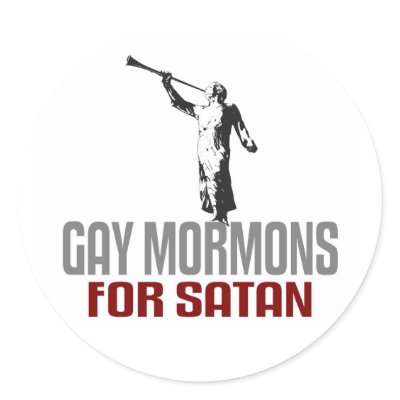 Gay Mormons Sticker by rising_tide_tees