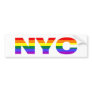Gay NYC bumpersticker Bumper Stickers