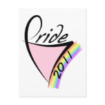 Gay Pride 2011 Postcard