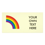 Gay Pride Arc Rainbow Picture Card