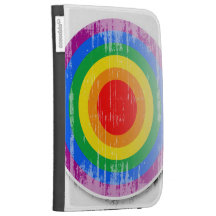 Gay Pride Button distressed.png Kindle Keyboard Covers