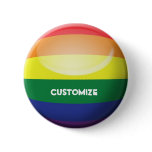 Gay Pride Customize Button