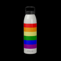 gay pride de bouteille d'eau bouteilles
