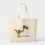 Gay Pride Flag Celebration Tote Bags