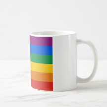 Gay Pride Flag Coffee Mugs