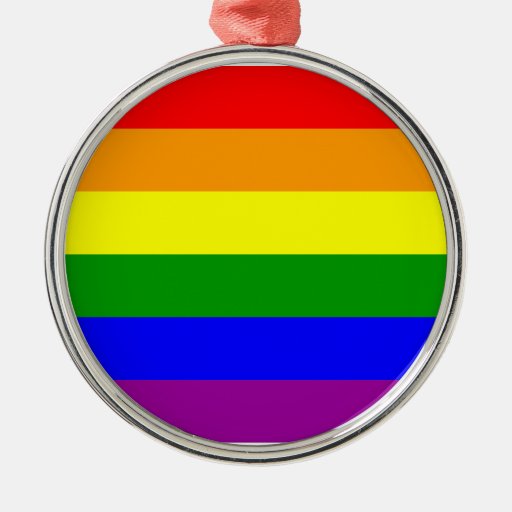Gay Pride Flag / Rainbow Flag Ornament