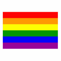 Gay Pride Flag / Rainbow Flag Photo Cut Out