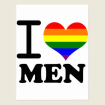 Gay Pride - I love my mate postcards