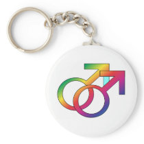 Gay PRide Keychain