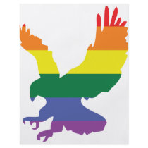 Gay Pride Rainbow Eagle Custom Flyer