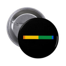 Gay Pride Stripe Pinback Buttons