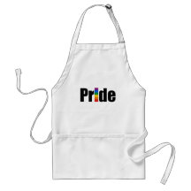 Gay Pride T-shirt Apron