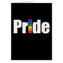 Gay Pride T-shirt Cards