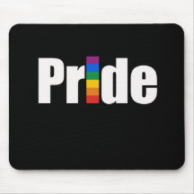 Gay Pride T-shirt Mousepad