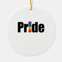 Gay Pride T-shirt Ornament