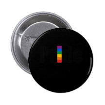 Gay Pride T-shirt Pinback Button